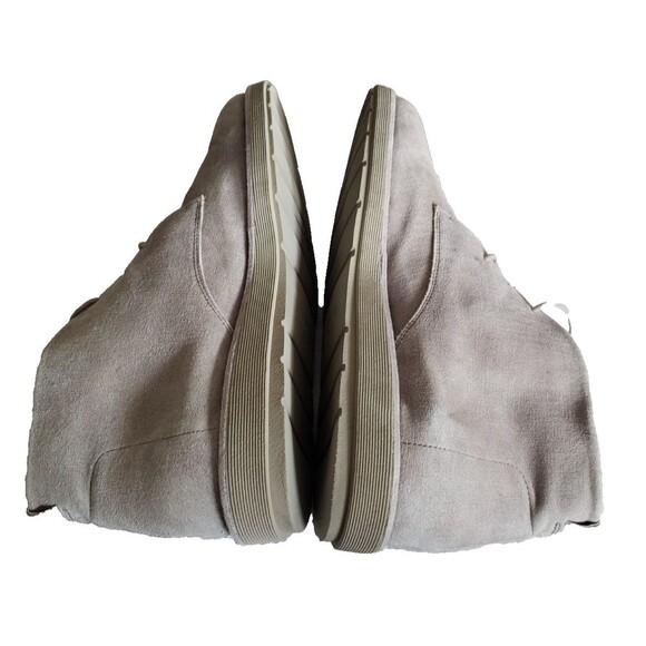 Vince Mens Gray Leather Sueded Chukka Ankle Boots Men's Size 12 M NEW - Picture 9 of 11